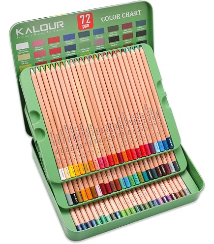 Amazon | Derwent 72 Pastel Pencil Metal Tin Set by Derwent